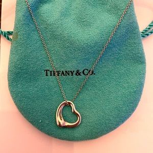Tiffany & Co Elsa Peretti Heart Necklace